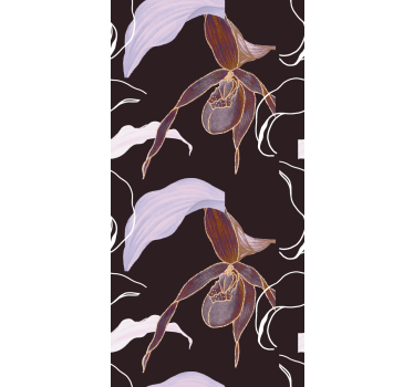 Orchidea virágmintás Redőnyök Virágok és növények - TenStickers