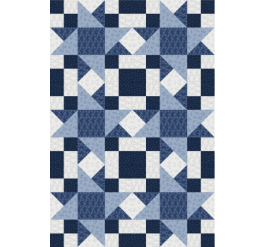 Patchwork geometriai minták Redőnyök textúra és a minta - TenStickers