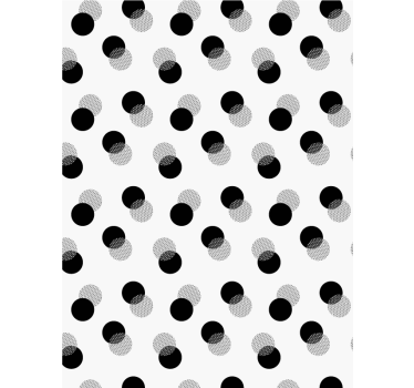 Sávroló geometriai pontokkal - TenStickers