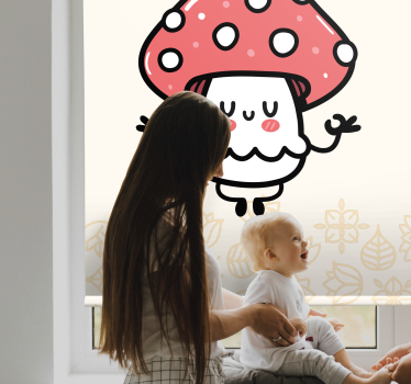 Aranyos boldog gomba gyerekek savrolo - TenStickers
