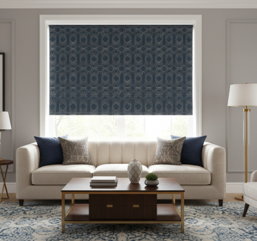 Art déco rombusz redőnyök szüret - TenStickers