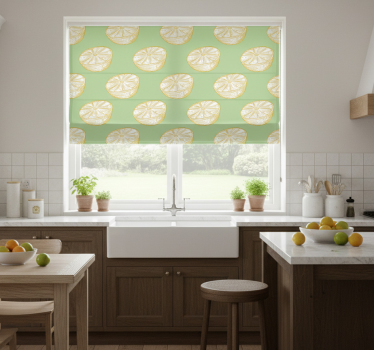 Citrus mintás redőnyök konyha - TenStickers