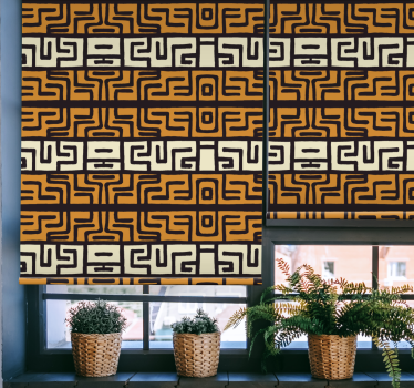 Geometriai elrendezés keveréke Redőnyök textúra és a minta - TenStickers