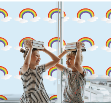 Szivárvány ujjong Redőnyök gyerekek - TenStickers