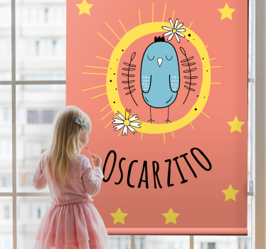 Kék madár névvel Redőnyök gyerekek - TenStickers