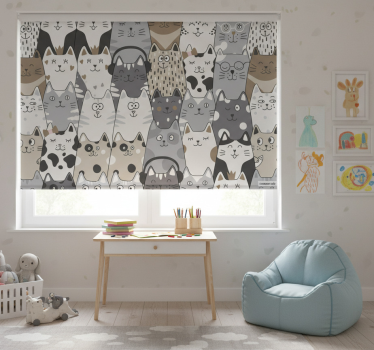 Kiscica redőnyök gyerekeknek - TenStickers