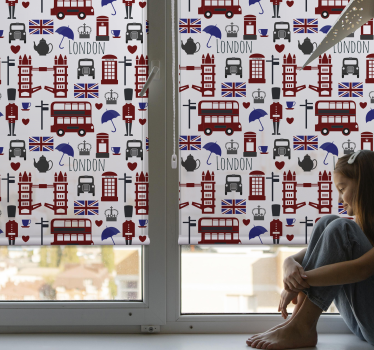 Londoni klasszikus redőny - TenStickers