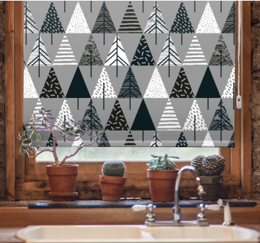 Minimalista fák nordic stílusú roló - TenStickers