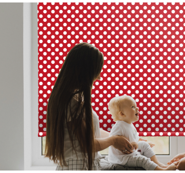 Polka pont minta redőnyök textúrája - TenStickers