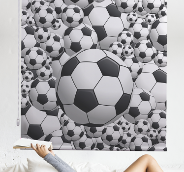 Pontozó fehér futball sportRolók - TenStickers