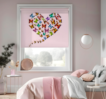 Redőnyök Pillangó szív design - TenStickers