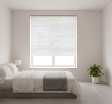 Seamless white ash grain redőnyök textúra és a minta - TenStickers