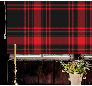 Tartan minta redőnyök textúrája - TenStickers