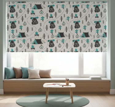 Természetes mintás gyerekredőnyök - TenStickers