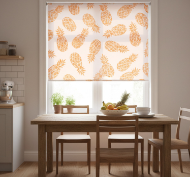 Tropical fruit pattern redőnyök konyha - TenStickers