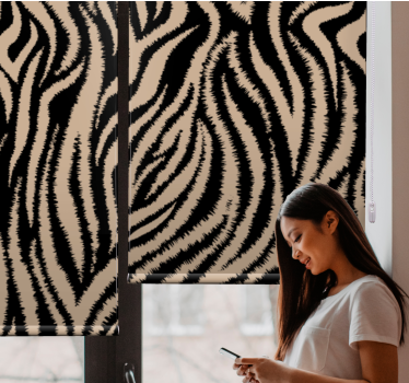 Zebra csíkos minta redőnyök textúrája - TenStickers