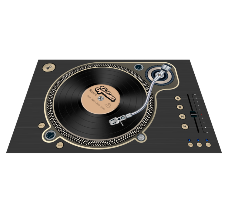 Vinillemez nevű tányéralátétek - TenStickers