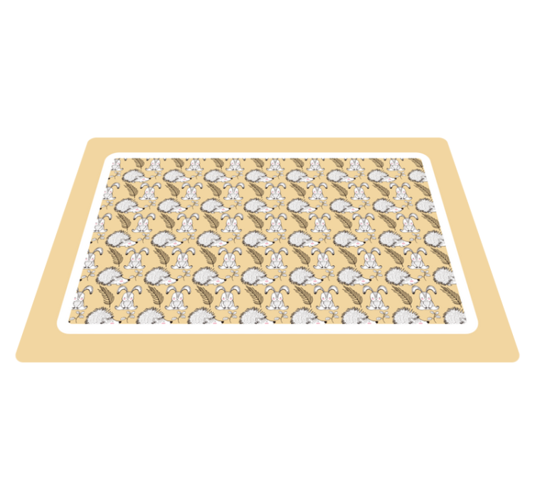 Cuki mesehősök tányéralátétek gyermekeknek - TenStickers