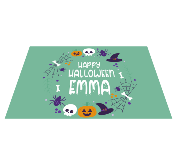 Tányéralátétek halloween témájú dizájnnal - TenStickers