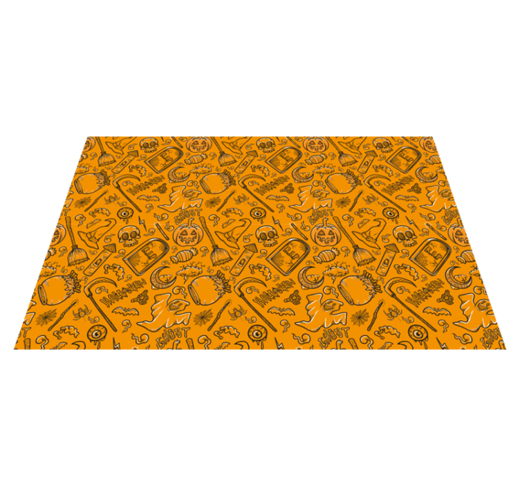 Tányéralátétek halloween - rémisztő halloween motívumok - TenStickers