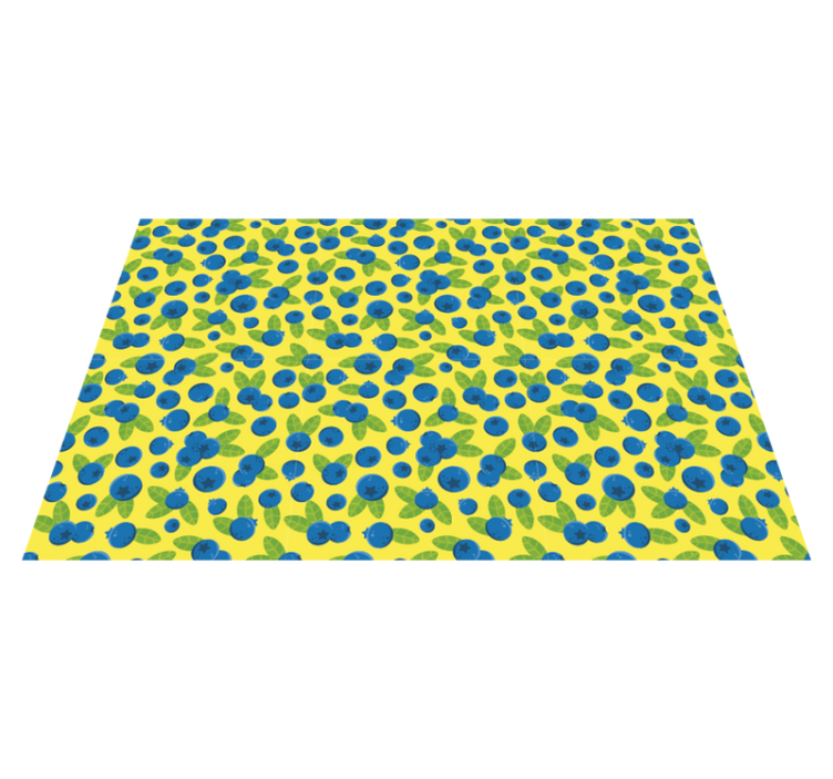 Színes Áfonya mintás tányéralátétek eredeti - TenStickers