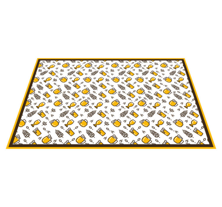 Kézműves sör ikonok tányéralátétek eredeti - TenStickers