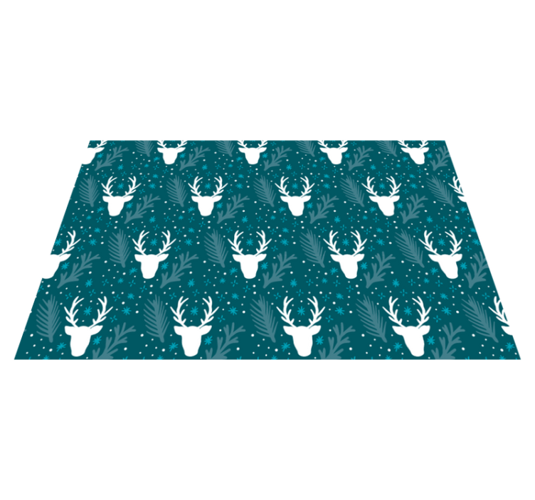 Elegáns ünnepi teríték - tányéralátétek karácsony - TenStickers