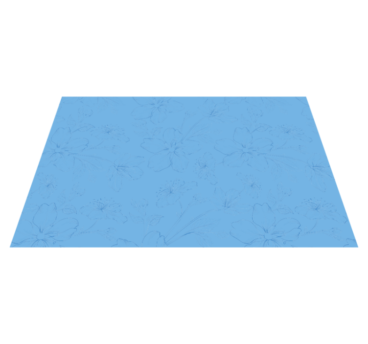 Növényi ihletésű felület tányéralátétek struktúra - TenStickers