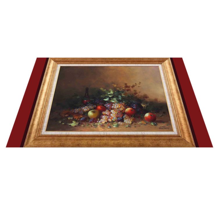 Gyümölcsös elrendezés művészet - tányéralátétek eredeti - TenStickers