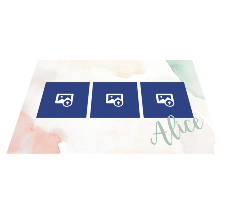 Eredeti tányéralátétek fényképemlékekhez - TenStickers