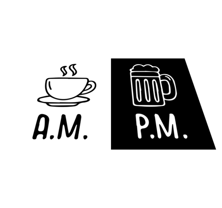 Kávé sör kontraszt tányéralátétek idézetek - TenStickers