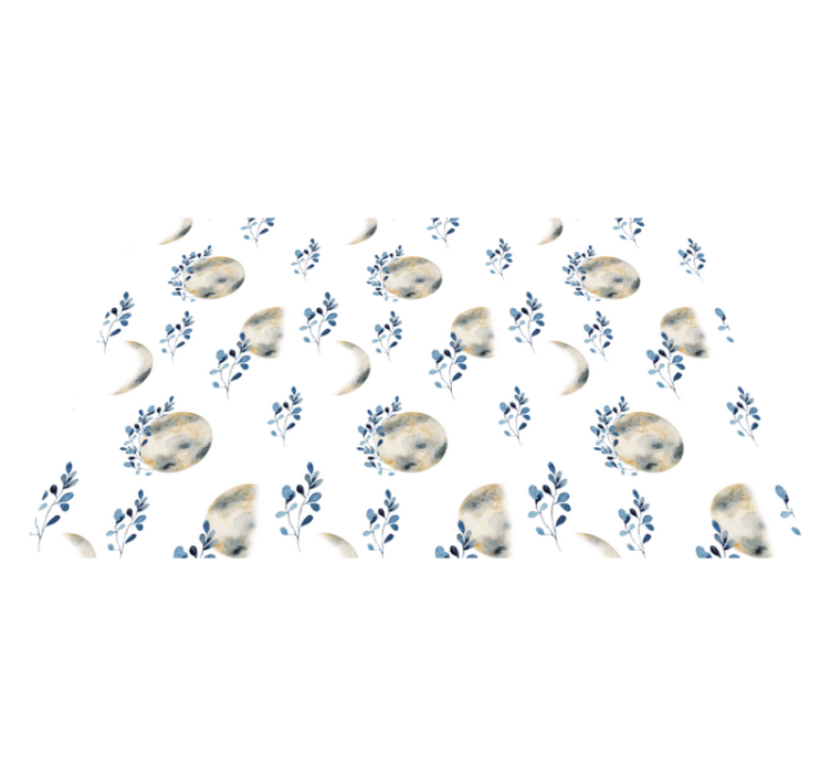 Eredeti tányéralátétek égi holdmintákkal - TenStickers