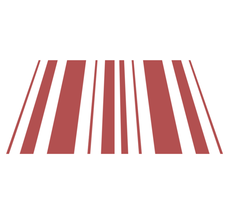 Csíkos színmintás tányéralátétek struktúra - TenStickers