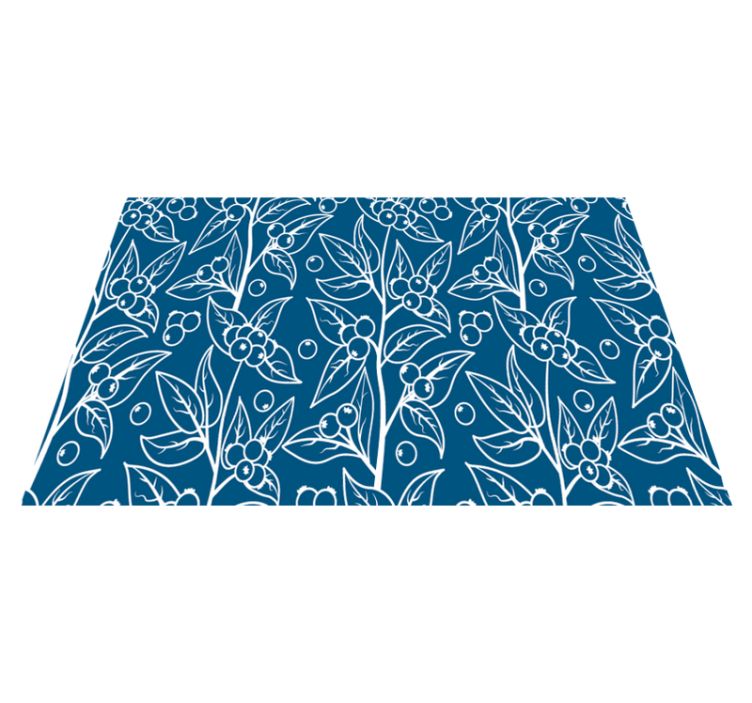 Finom virágmintás tányéralátétek struktúra - TenStickers