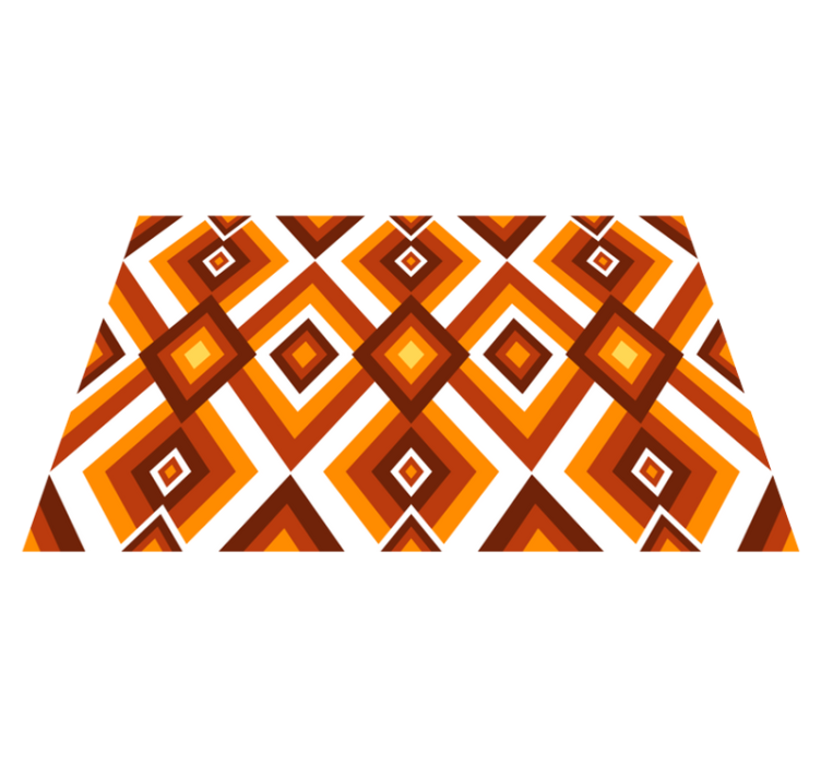 Eredeti tányéralátétek geometrikus gyémánt mintával - TenStickers