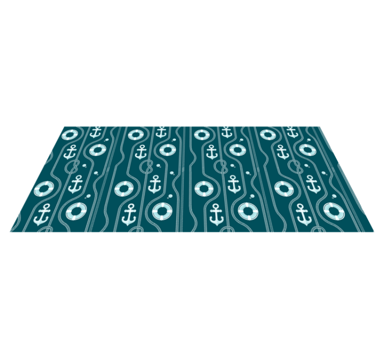 Nautikus horgony motívum tányéralátétek eredeti - TenStickers