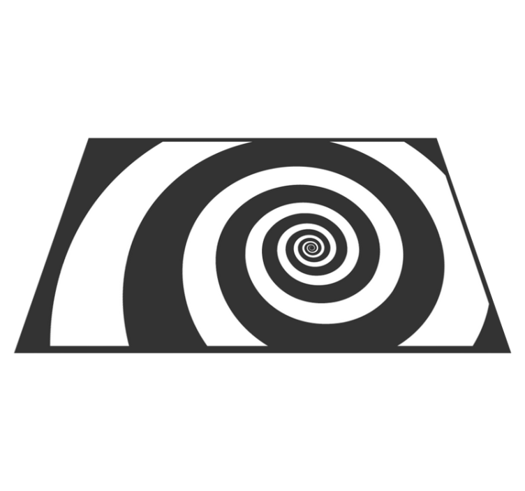 Spirális optikai hatás tányéralátétek struktúra - TenStickers