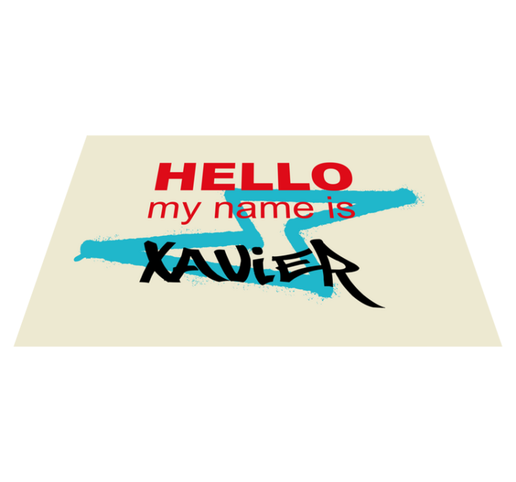 Személyre szabott névbejelentő tányéralátétek idézetek - TenStickers