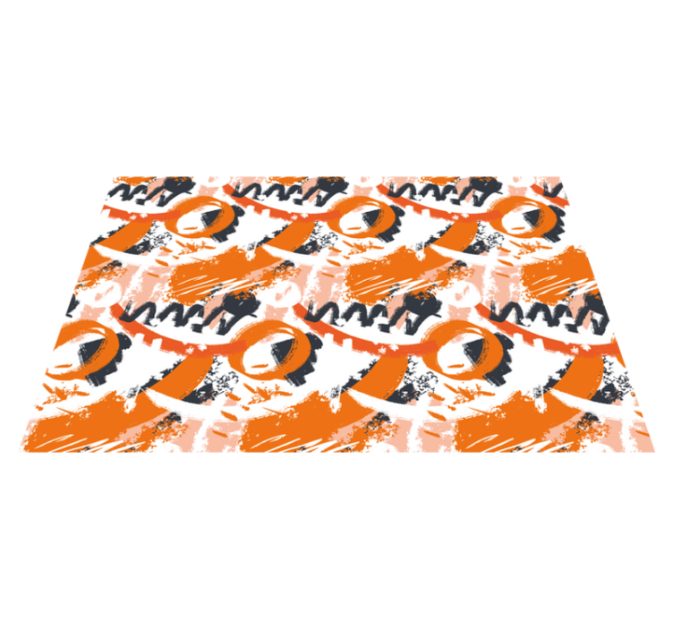 Absztrakt színes minta tányéralátétek struktúra - TenStickers