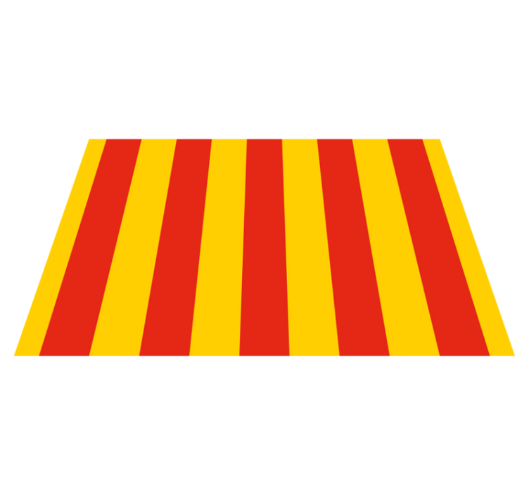 Merész csíkos mintás tányéralátétek eredeti - TenStickers