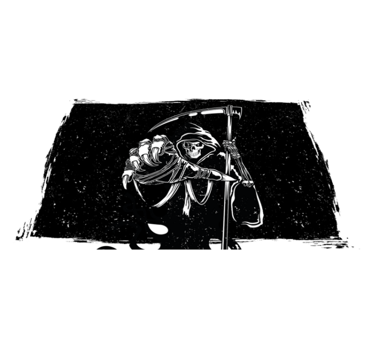 Gonosz sziluett eredeti matrica alátétek - TenStickers