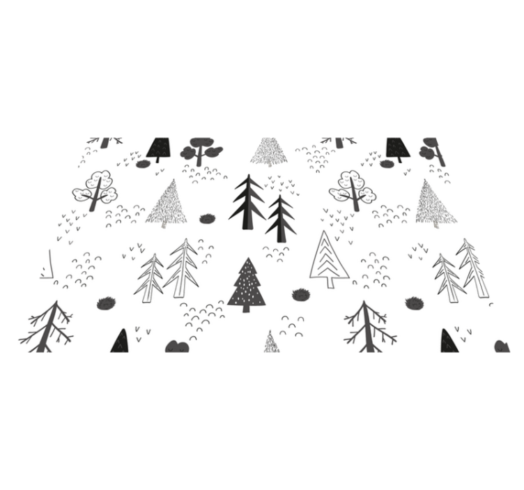 Természet ihlette minta - tányéralátétek struktúra - TenStickers