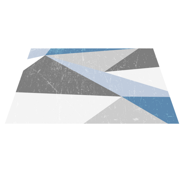 Modern tányéralátétek geometrikus szögletes mintákkal - TenStickers