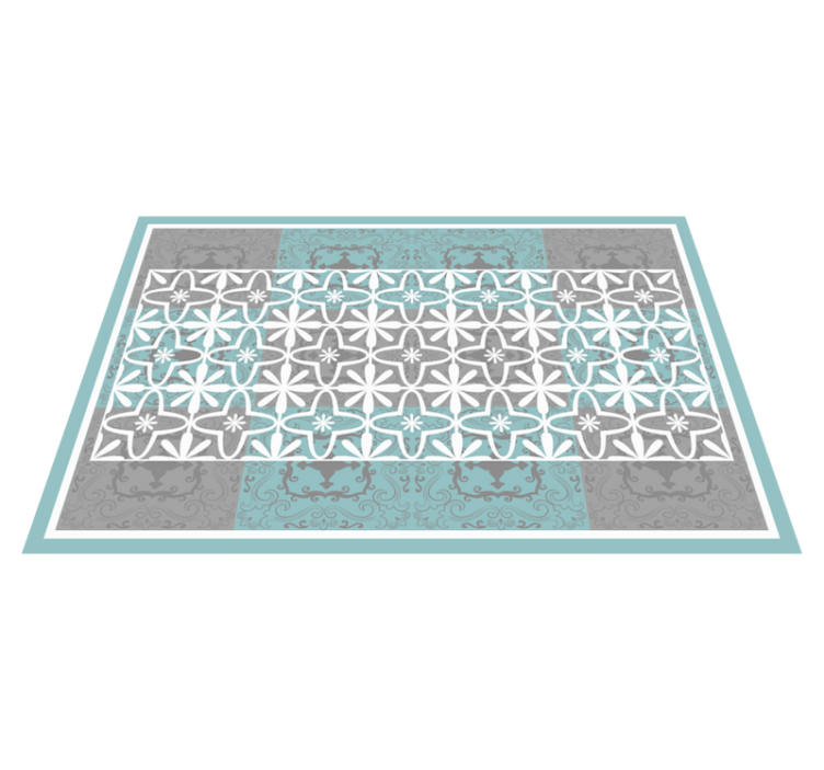 Elegáns növényi motívum tányéralátétek struktúra - TenStickers