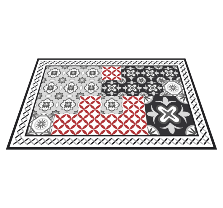 Elegáns textúrált felület tányéralátétek struktúra - TenStickers