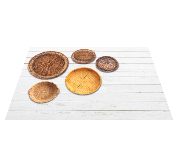 Eredeti tányéralátétek - woven basket kollekció - TenStickers