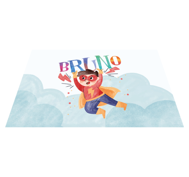 Akvarell szuper gyerek alátétek - TenStickers