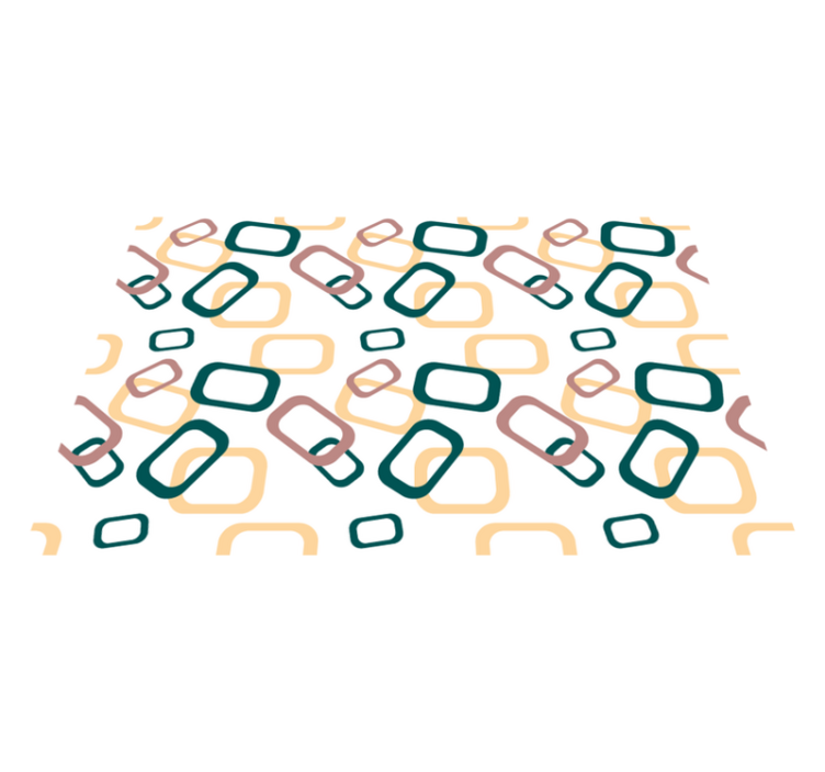 Absztrakt szabálytalan formák eredeti alátétek - TenStickers