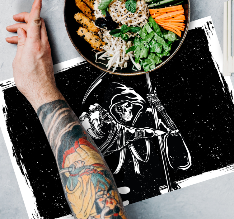 Gonosz sziluett eredeti matrica alátétek - TenStickers