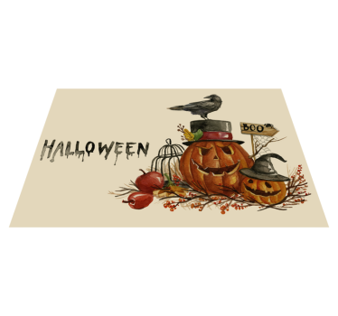 Tányéralátétek halloween Ünnepi tök díszítés - TenStickers